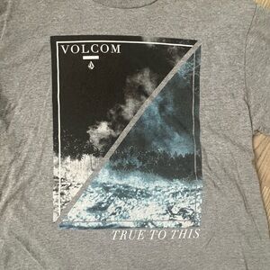 Volcom Gray Graphic T-Shirt